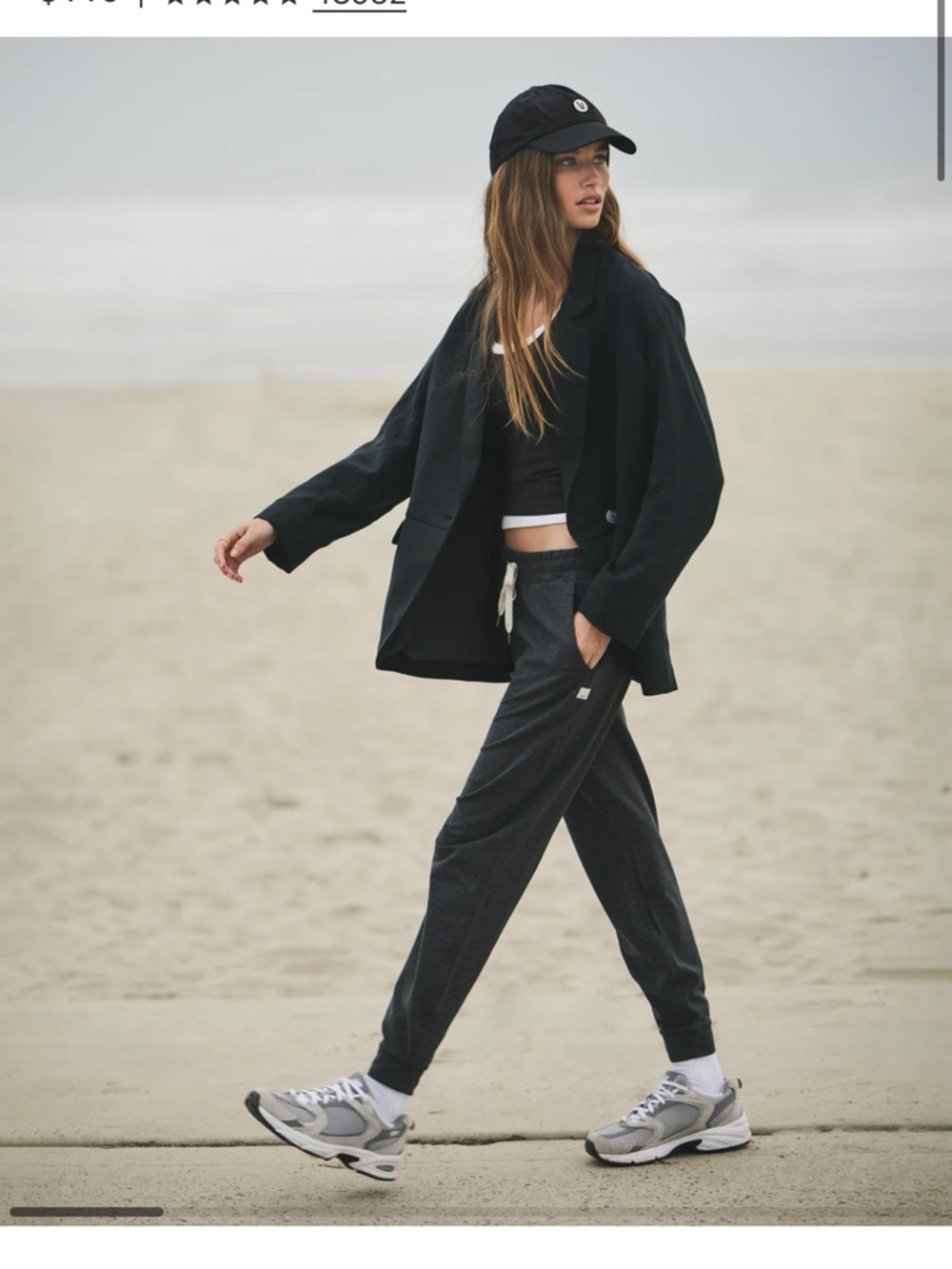 Vuori SET Performance Jogger Pant and Halo Oversized Hoodie Charcoal Heather S - Picture 15 of 16